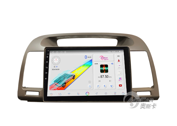 CAMRY (02-06年) 9吋▸多款安卓機型選購(銀／木紋框)